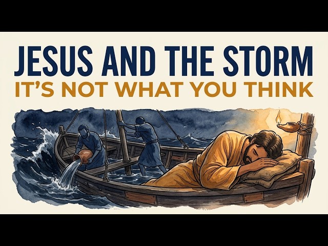 Jesus and the Storm in Mark 4: The Four Words Everyone Reads Wrong