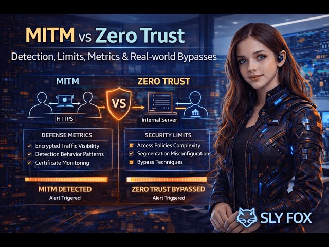 MITM vs Zero Trust — Detection, Limits, Metrics & Real-world Bypasses