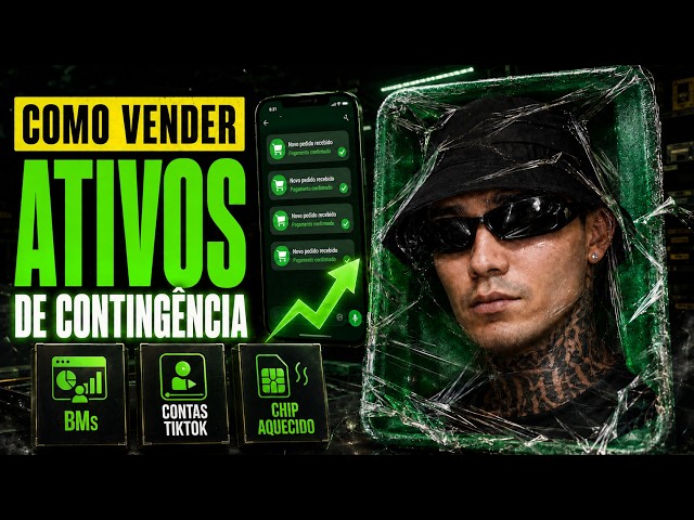 Como Fazer Caixa Vendendo BMs, Contas de TikTok, Chip aquecido e etc (Call do Stetik)