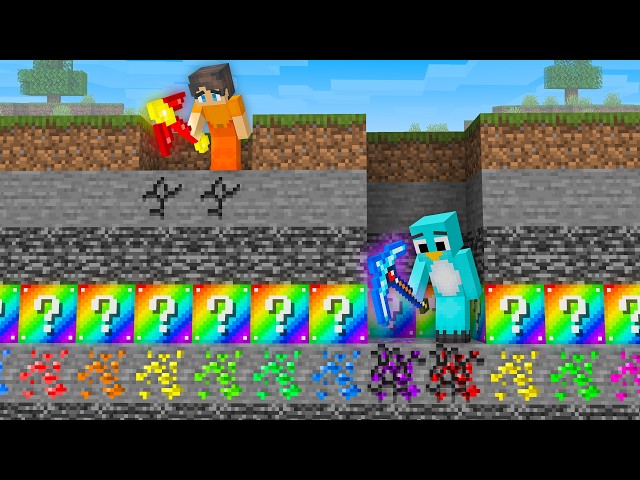 Milo vs Chip vs Friends: POWER PICKAXE Battle in Minecraft