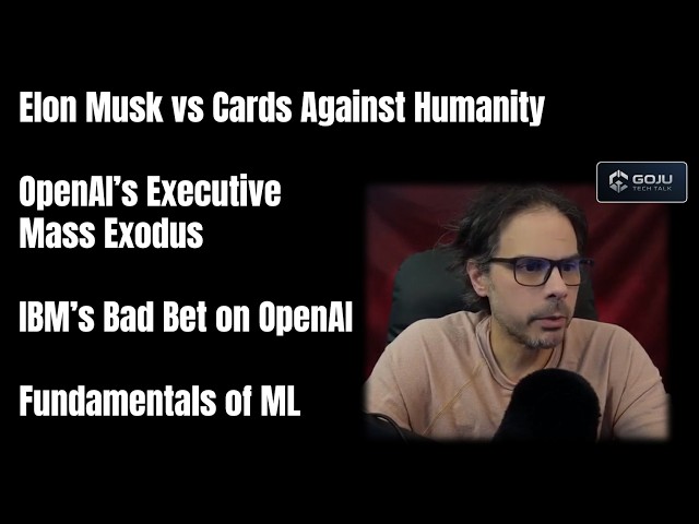 Full Livestream: Open Source vs Open Weight AI, OpenAI's Exodus, IBM's Bad Bet, and AI Learning
