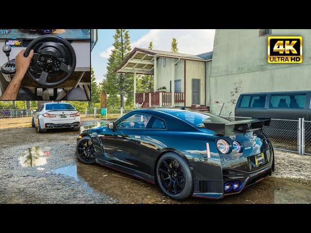 Nissan GTR R35 Nismo & BMW M5 CS | The Crew Motorfest | Steering Wheel gameplay