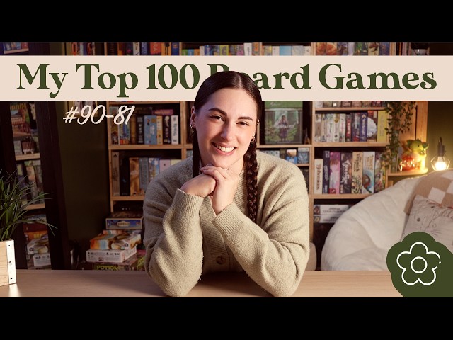 My Top 100 Board Games! | #90-81 | The Cream of the Crop!