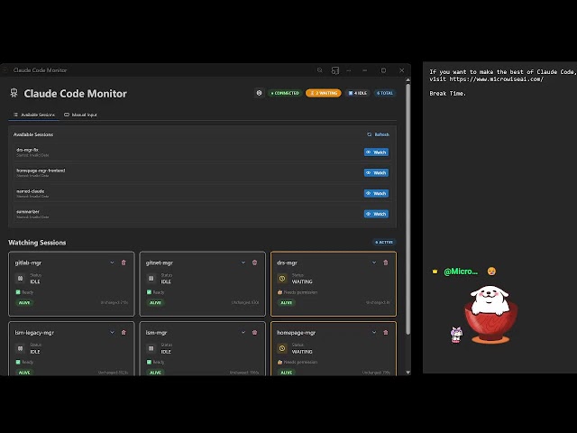 Vibe Coding with AI Session Management | Claude Code Dev Room