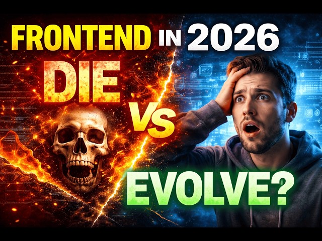 Frontend Development in 2026 Will it DIE or EVOLVE?