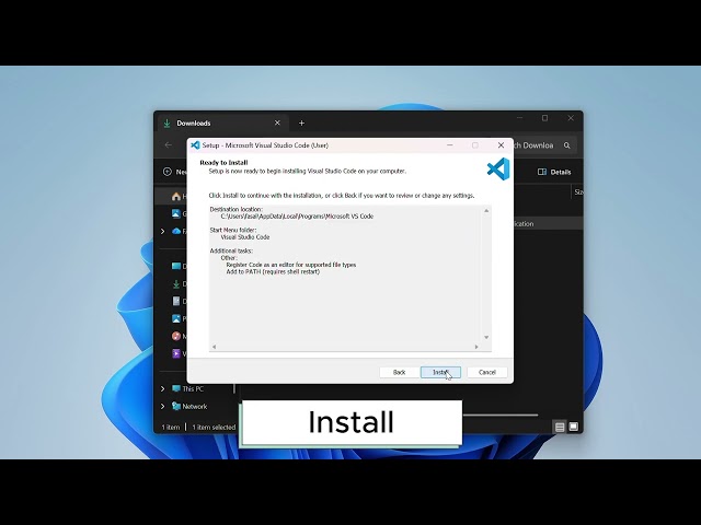 VS Code Installation Tutorial for Beginners | Visual Studio Code Setup