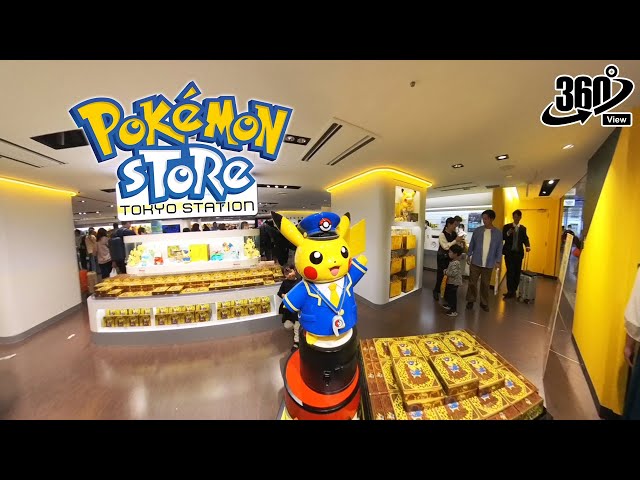 Pokémon Store Tokyo Station | 360 Video