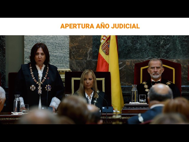 The King presides over the Judicial Year opening ceremony | RTVE News