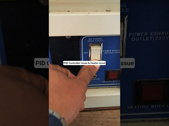 Hot Air Oven PID controller issue #biomedicalengineering #repairs #Hotairoven#service