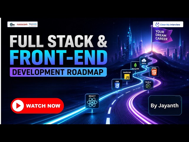 Full Stack & Front-End Development Roadmap: Complete Guide