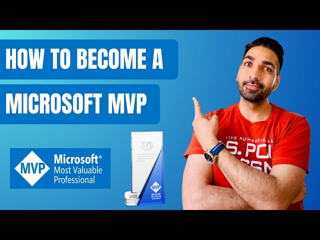 How to Become a Microsoft MVP? Most Valuable Professional Program Explained. #mvp #biconsultingpro