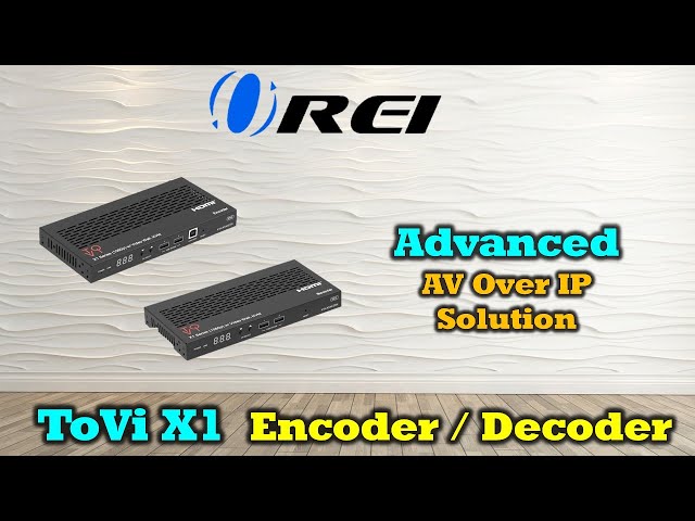 AV-Over-IP Made Simple: ToVi X1 Encoder/Decoder with KVM Setup Explained