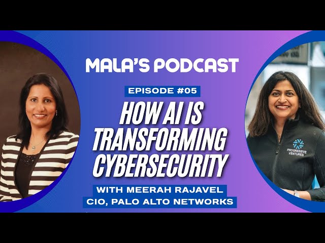 How AI is transforming cybersecurity | With Meerah Rajavel | CIO, Palo Alto Networks