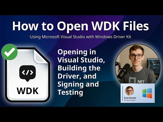 WDK File Extension: Windows Driver Kit Project Files Explained