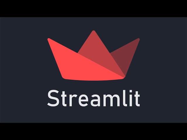 Streamlit Tutorial      |   Build web Apps with Python and Streamlit for beginners