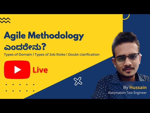 Agile Methodology ಎಂದರೇನು? |  Tutorial for Beginners | MicroDegree Live Classes