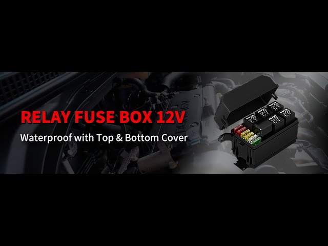 Mastering Auto Electrics: Dive into the 12V 6-Way Pre-wired Fuse and Relay Box Setup