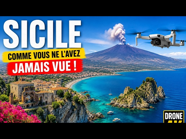 INCROYABLE SICILE | Les Plus Beaux Endroits Filmés en Drone 4K (Dji Mini 2 SE)