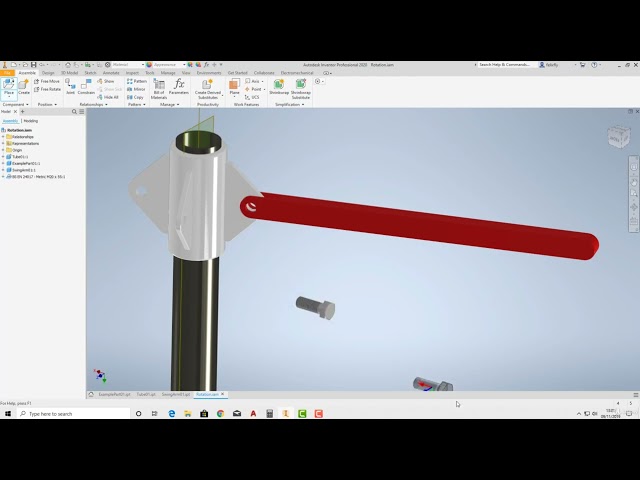 30 Introduction to the Content Centre 01 | AutoDesk Inventor Complete Learning Tutorials