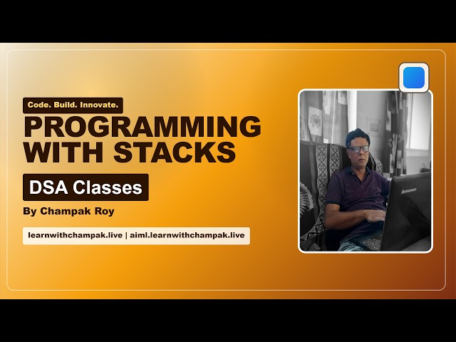 Stacks in Python for Beginners | Push, Pop, Palindrome & Balanced Brackets