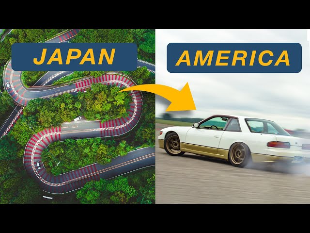 Entering A Drift Competition (After Training In Japan)