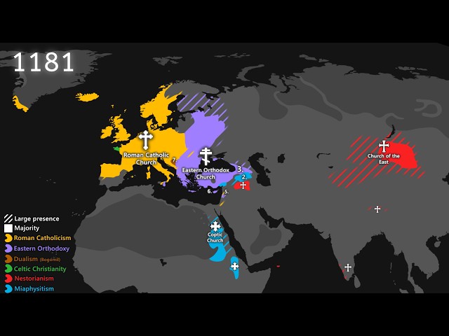 The Spread of Christianity: Every Year