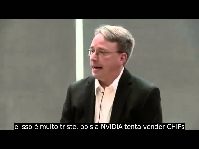 A famosa frase Linus Torvalds à NVIDIA
