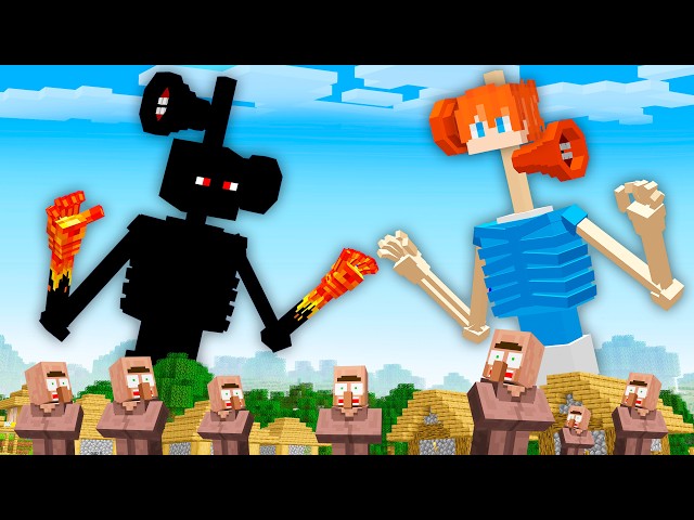 Playing as a SIREN HEAD in Minecraft!