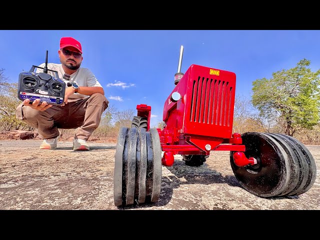 Mahindra 575 Di Xp Plus | Full Remote Control Big Size RC Tractor Unboxing Vlog | 