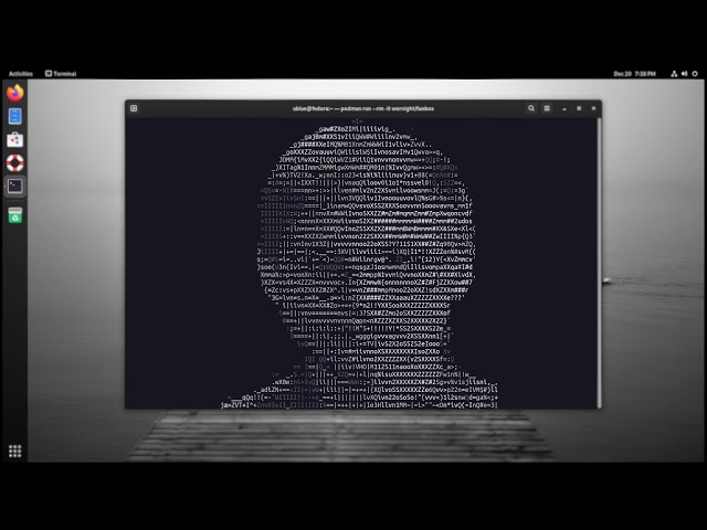 Linux User Watching Art In A Container | Linux Memes