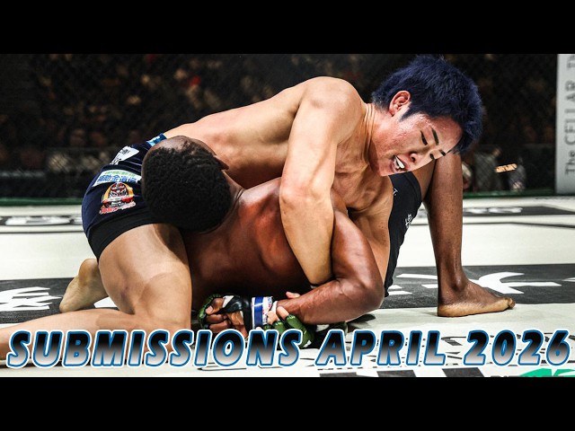 MMA Submissions of April 2026