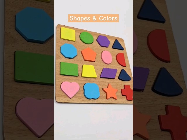Shapes & Colors | Educational Videos for Toddlers