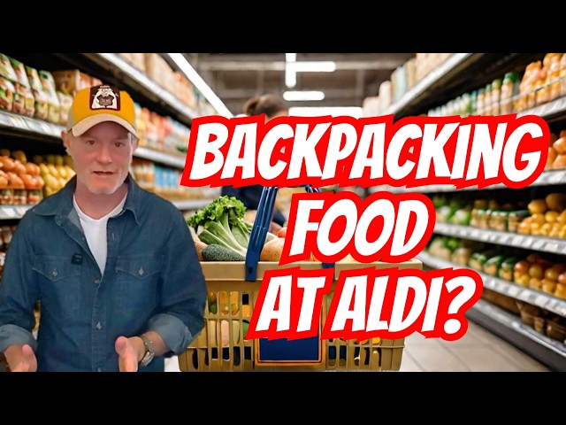 🛒 BACKPACKING on a BUDGET? Food Shopping at ALDI! 🌍