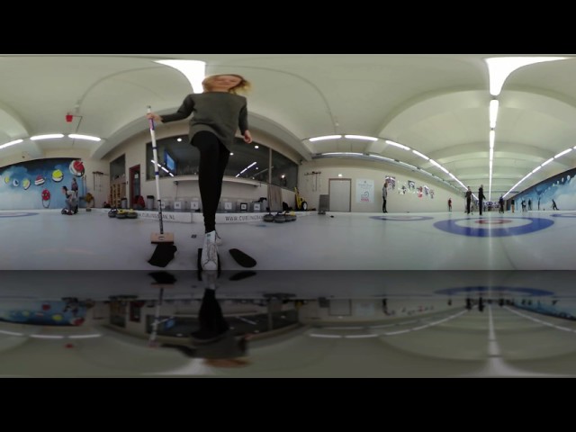 Curling in 360° - What is it like to be a Curling Stone?