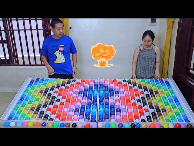 🌈 Color Ball Sorting Game 🎨 | Relaxing Puzzle + Satisfying ASMR ⚡️ level 21