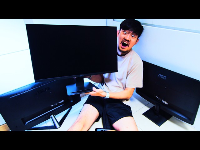 3 Budget-Friendly 27-Inch Monitors Tested: ASUS vs. MSI vs. AOC – Review, Color, Quality, and Res...