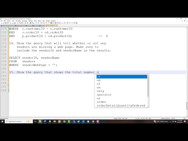 C#100-SalesOrdersMySQLPart06