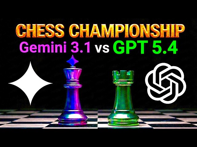 Who Won? GPT 5.4 vs Gemini 3.1 Pro Play Chess - AI Testing