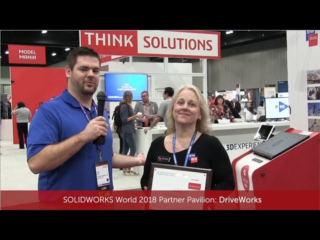 SOLIDWORKS WORLD 2018 Partner Pavilion: DriveWorks is Partner of Year from SWUGN