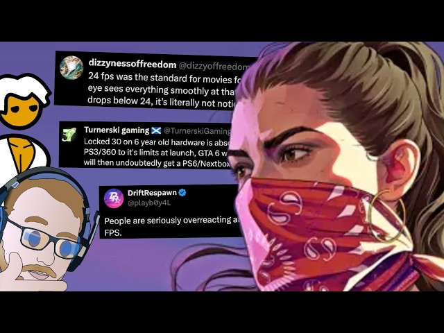 Rockstar Fanboys (Poorly) Defend 30fps in GTA 6...
