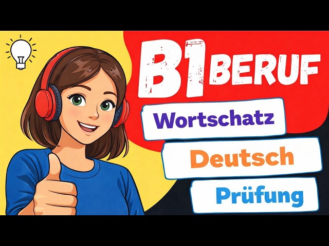🔥 B1 Beruf — сдай экзамен на 100%! 🎯 Весь Wortschatz без пробелов 🇩🇪