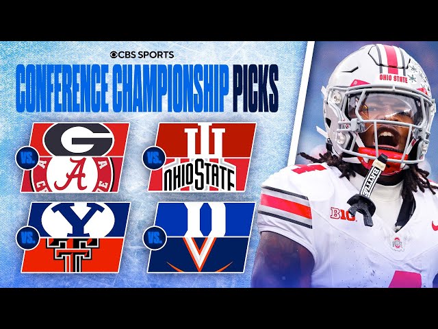 Picks for EVERY Conference Championship game in College Football [Full Predictions and Best Bets]