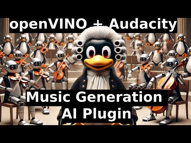 Does the openVINO Music Generation Audacity AI Plugin (on Linux Mint) make good music?