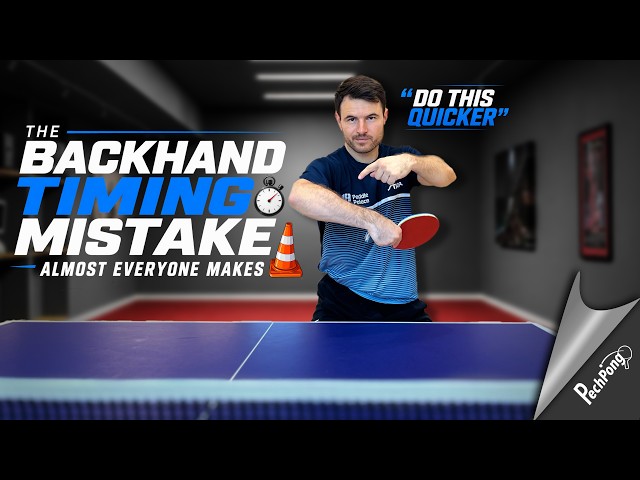 The Backhand Timing Habit I See in Every Pro