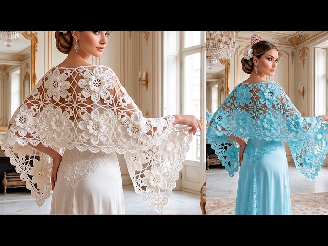 Easy Step-by-Step Crochet Shawl Scarf or Wrap Tutorial for Beginners