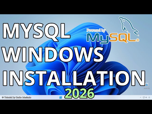 Installing MySQL on Windows - Full Tutorial for 2026 (MySQL, MySQL Workbench, DbGate)