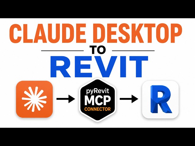 CLAUDE DESKTOP To REVIT with pyRevit mcp connector