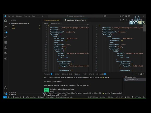 Angular upgrade 18 to 19 version #angular #angular_developer  #update #technology #upgrade