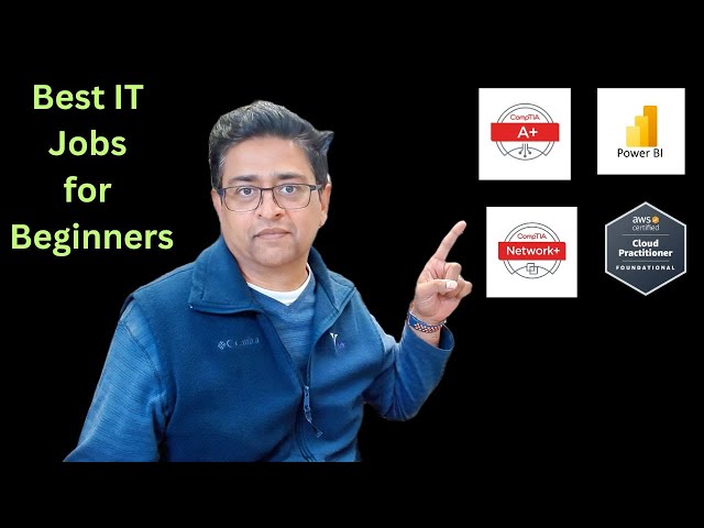 4 Best Entry-Level IT Jobs for Beginners in 2025 | Start IT Career
