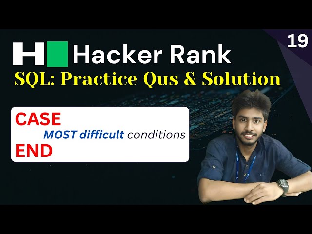19) Type of Triangle | Hackerrank sql questions | SQL | sql tutorial | sql full course